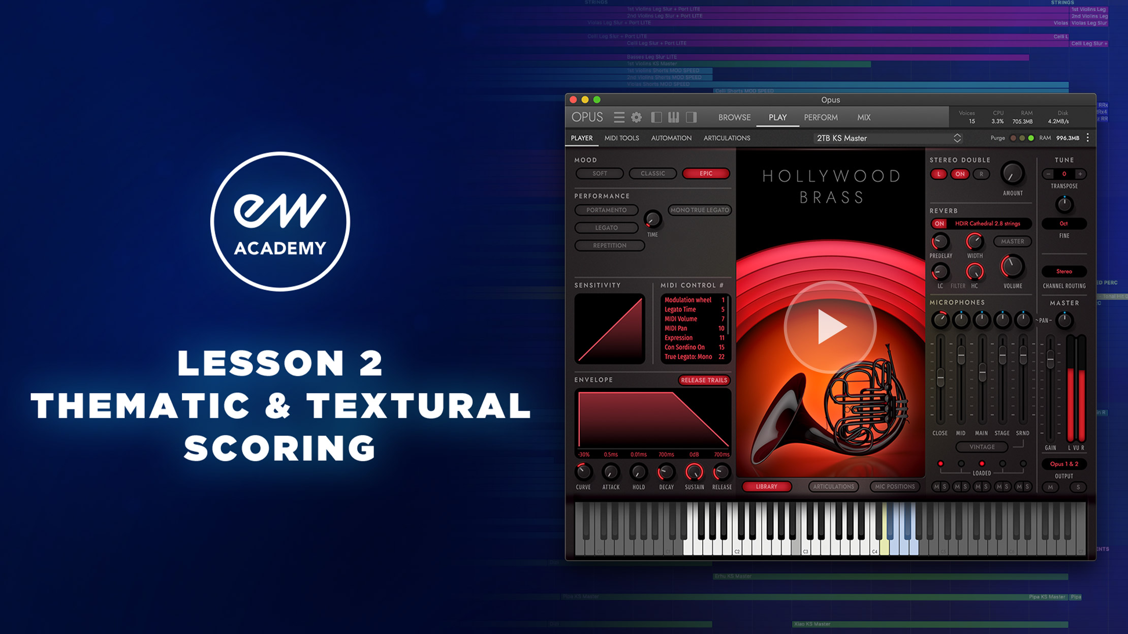 EW Academy Series Lesson 2 - Thematic & Textural  Scoring